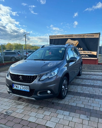 Peugeot 2008 cena 45900 przebieg: 58400, rok produkcji 2016 z Wągrowiec małe 137